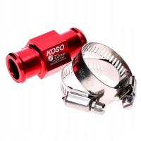 Adapter czujnika temperatury 1/8 22mm Koso red