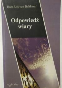 Ответ веры Ганс Урс фон Бальтазар