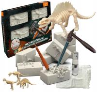 Skamieliny Dinozaurów Wykopaliska Szkieletów Dinozaurów Zestaw 3 Szkieletów