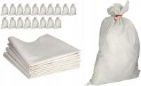 Worki polipropylenowe 18 szt. 105x65 cm 50 kg mocne