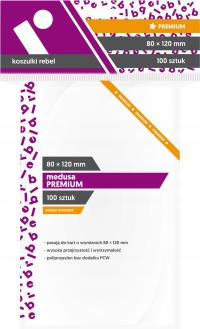 Футболки Rebel 80x120 для карт Dixit Ведьмак игра Медуза премиум 100 шт