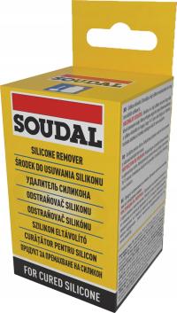 SOUDAL preparat środek do usuwania silikonu zabrudzeń silikonowych 100ml