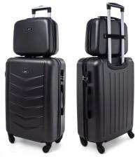 Набор 2в1 средний чемодан XL дорожный чемодан