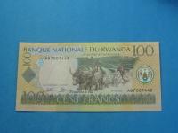 Rwanda Banknot 100 Francs AB 2003 UNC P-29a