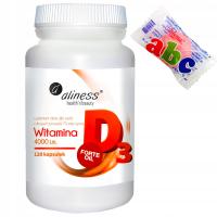 Натуральный витамин D3 капсулы для здоровых костей и зубов 4000 МЕ 120 капс