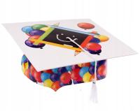 Эту шапку для детей ПОСАДКА цветной с chwostem