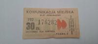 BILET OGÓLNOPOLSKI PRL 30zł (192)