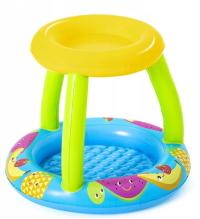 Бассейн с козырьком детский бассейн фрукты 94X89 BESTWAY