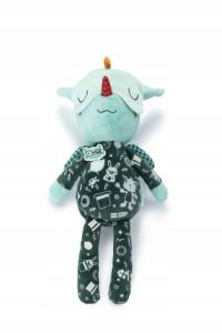 Przytulanka do spania z elementami fluorescencyjnymi Smok Joe Lilliputiens