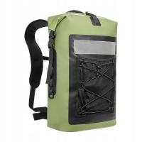 Wodoodporny suchy worek Plecak Storage Pack 35L Przenośny plecak Zielony