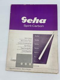 Papier kalkowy Geha Spirit-Carbon Niemcy lata 1960 niepelne opakowanie
