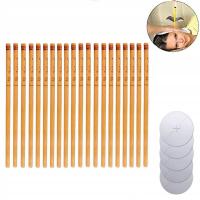 ŚWIECE 20 SZT DO CZYSZCZENIA USZU UCHA USUWAJĄCA WOSKOWINĘ + 5 PODSTAWEK