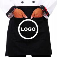 ZAPASKA KELNERSKA 40X70 NADRUK LOGO RESTAURACJIA HOTEL GASTRONOMIA KELNERKA