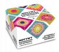 Motywy kwadratowe na szydełku. 50 kart ze wzorami