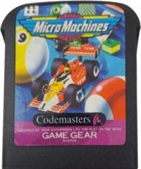 Micro Machines - SEGA GAME GEAR - SAM CARTRIDGE