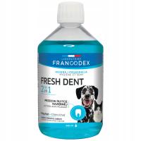 FRANCODEX Fresh Dent Płyn do Higieny Jamy Ustnej dla psów i kotów 500ml
