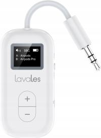 Bezprzewodowy Adapter Audio Bluetooth LAVALES SafeFly Dual gniazdo 3,5mm