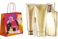 AVON Zestaw ATTRACTION dla niej perfumy + krem do rąk+ perfumetka + balsam