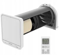 Компактный настенный рекуператор AIRDOT 200 link Harmann 100m3 / h WiFi пульт дистанционного управления