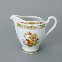 PIĘKNY MLECZNIK PORCELANOWY DROBNE KWIATY