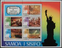 Samoa / kol. angielskie - Mi. Blok 10 **, 1976 r.