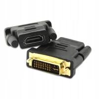 АДАПТЕР ПЕРЕХОДНИК DVI на HDMI FullHD GOLD