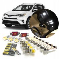 ŻARÓWKI LED TOYOTA RAV 4 5 DRZWI - ZESTAW OŚWIETLENIE WNĘTRZA LED! VIP