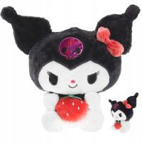 HELLO KITTY pluszowa KUROMI z truskawką miś maskotka 45cm pluszowy dziecka