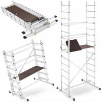 Высокие ДР 2кс7 4.0 м 150кг лесов лестницы шарнирного соединения алюминиевые