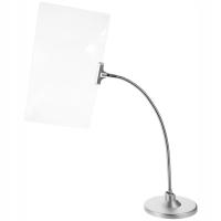 LAMPA-LUPE NA PODSTAWIE Z ELASTYCZNYM RAMIENIEM DO CZYTANIA I ROBÓTEK RĘCZNYCH