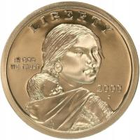 1 dolar (2000) IndiankaUSA -Native American Sacagawea Mennica San Francisco