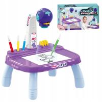 PROJEKTOR RZUTNK SLAJDY STOLIK NAUKA RYSUNKU