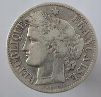 Francja 2 franki 1881 A Paryż Demeter/ Ceres Ag