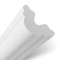 Декоративная штукатурка для стен, твердая белая длина 2 м