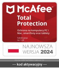 Антивирус McAfee Total Protection 5 позиций/1rok