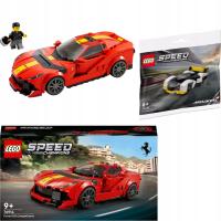 ZESTAW LEGO SPEED CHAMPIONS 76914 FERRARI + GRATIS LEGO 30657 MCLAREN