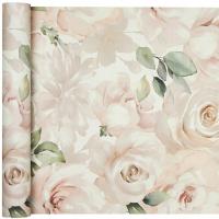 Tapeta Pastelowe Kwiaty na płótnie RÓŻA na Flizelinie