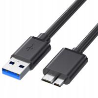 Kabel USB 3.0 A na Micro B do zewnętrznego dysku twardego HDD 0,5 m