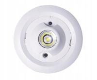 Oczko awaryjne P/T STARLET WHITE II LED SO 200 SA 3H AT