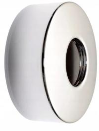 Маскировочная розетка для батареи 3/4 плоский хром