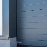 ПРОМЫШЛЕННЫЕ ГАРАЖНЫЕ СЕКЦИОННЫЕ ВОРОТА 3X3 ИЗ РУК