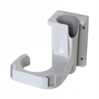 Ścienny rozpylacz wody pod wysokim ciśnieniem, wieszak do przechowywania, szary