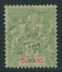 Kolonie fr. Guyane 5 cent. - alegoria