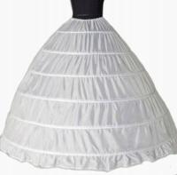 Нижняя юбка для свадебного платья с 6 колесами на косточках универсальная регулируемая