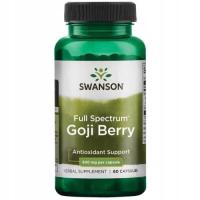 SWANSON Goji standaryzowany extract 500 mg 60 kaps.