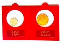 KOREA PŁD. zestaw 2 monet w stanie UNC 1 i 5 wonów z 1969/1971