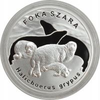 10.III RP, 20 ZŁOTYCH 2007 FOKA SZARA