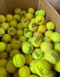 Теннисные мячи 30 штук Wilson, Tretorn, Babolat, Dunlop Stand premium