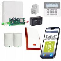 ZESTAW ALARMOWY DO DOMU SATEL 2 CZUJKI PARADOX PROFESJONALNY ALARM LTE