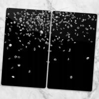 Ozdobne Deski Szklane Do Krojenia i Serwowania Malutkie Diamenciki 2x30x52